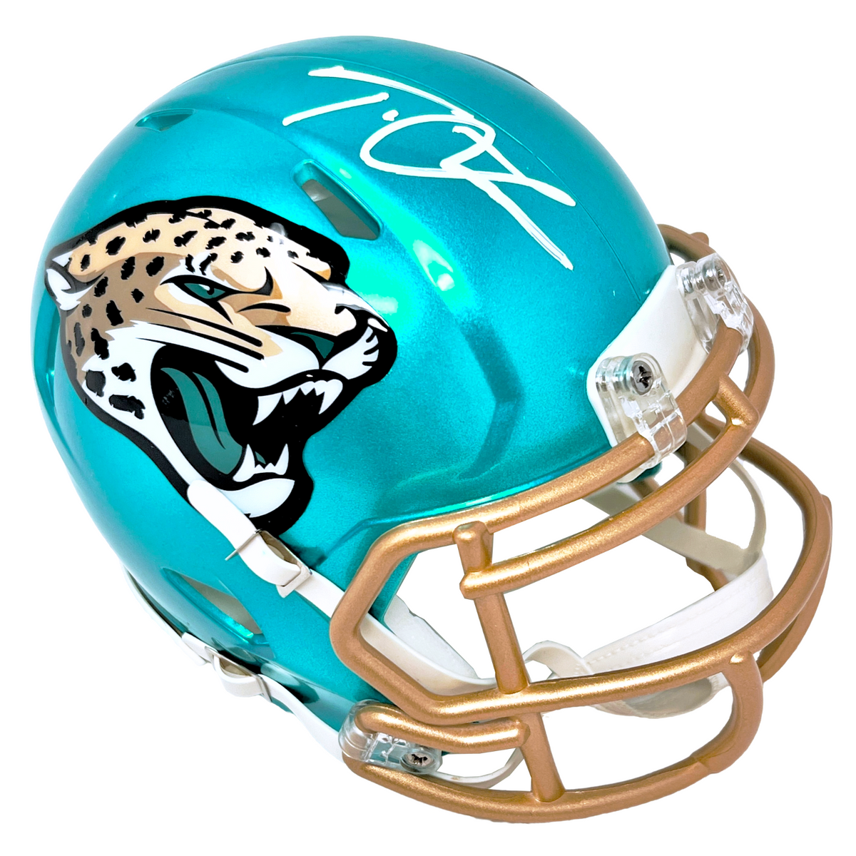 Trevor Lawrence Jacksonville Jaguars Autographed Mini Helmet