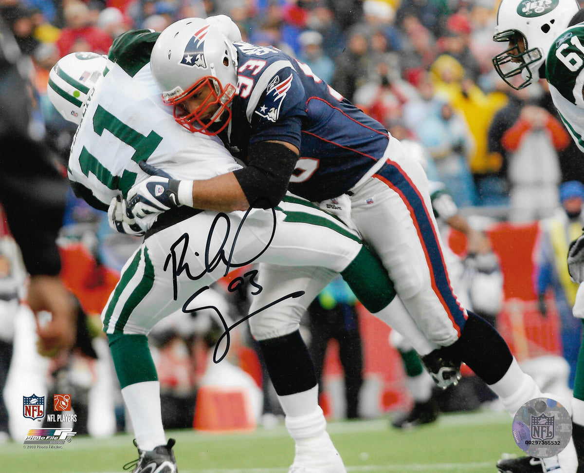 Richard Seymour New England Patriots Autographed Mini-Helmet