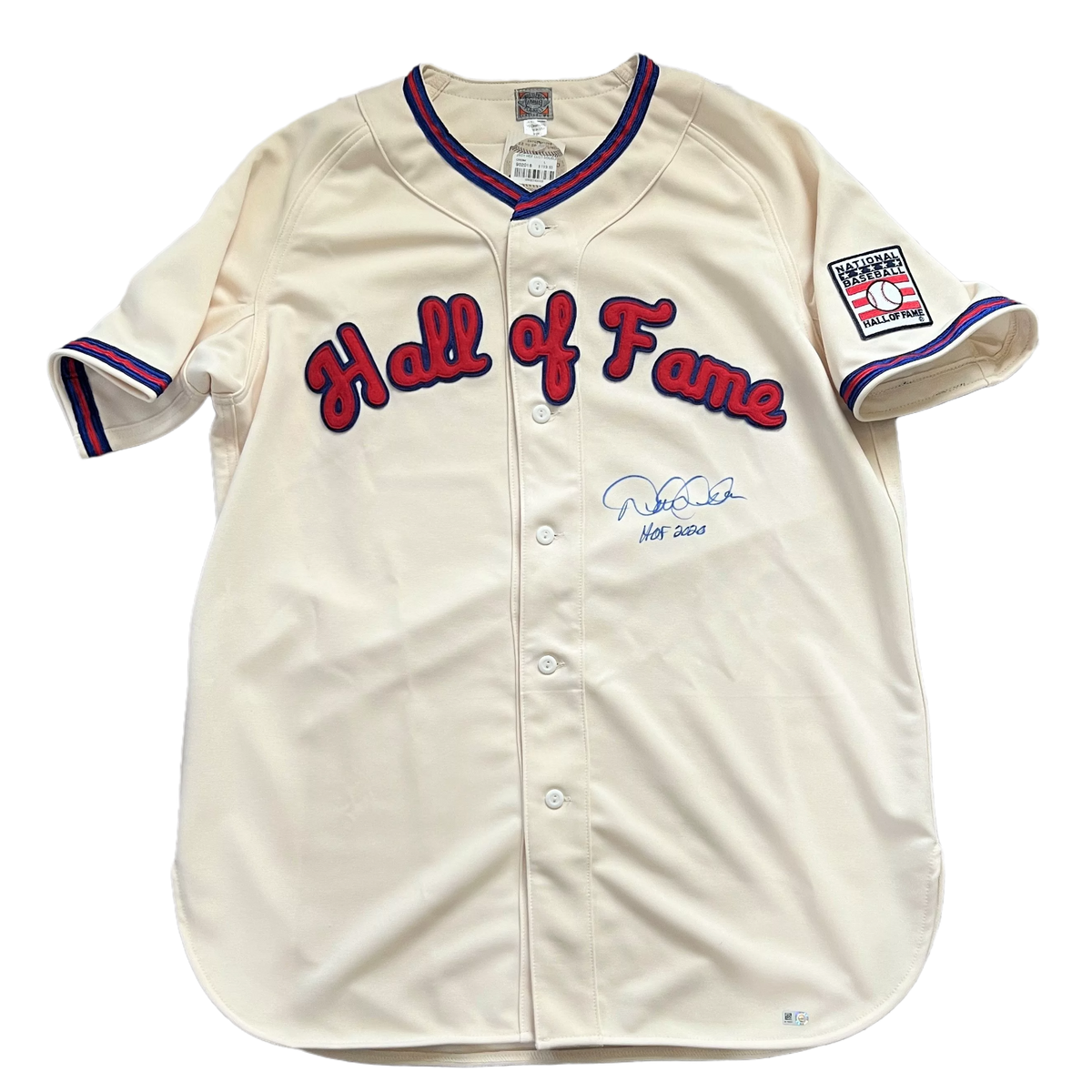Derek Jeter New York Yankees Signed Authentic Baseball Hall of Fame Jersey  MLB