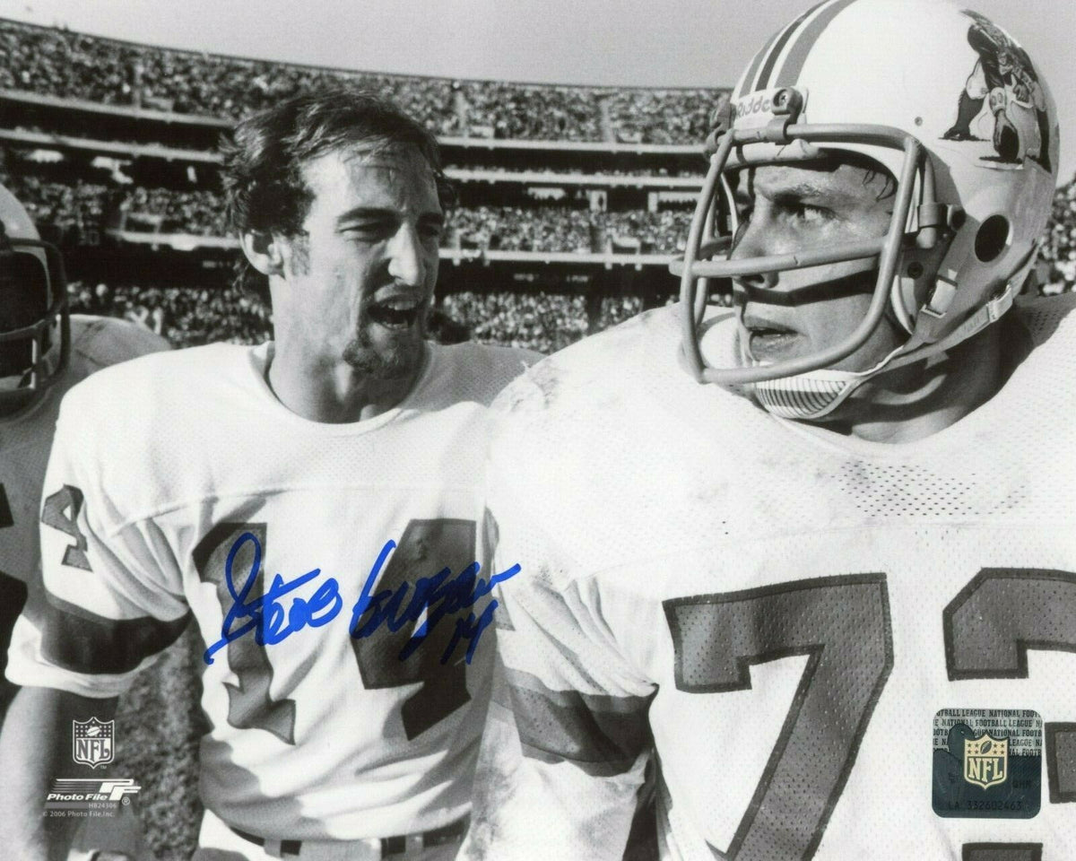 Steve Grogan New England Patriots Signed 16x20 with John Hannah Pats A –  Diamond Legends Online