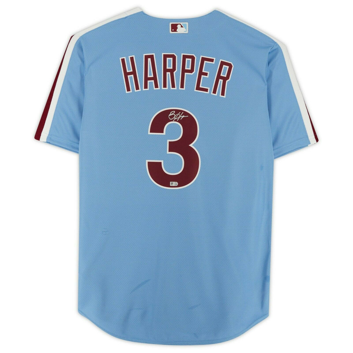 The Bryce Harper Phillies jerseys and T-shirts have dropped online 