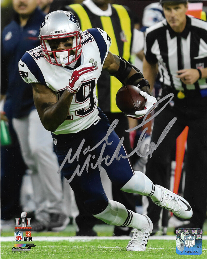 Malcolm Mitchell New England Patriots Signed Autographed Super