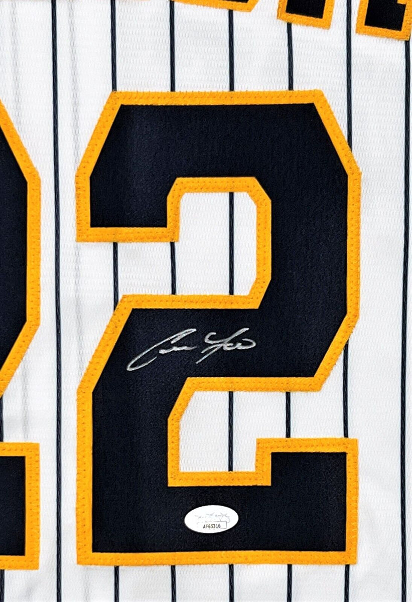 Milwaukee Brewers Christian Yelich Autographed White Majestic Jersey Size L  JSA Stock #215536