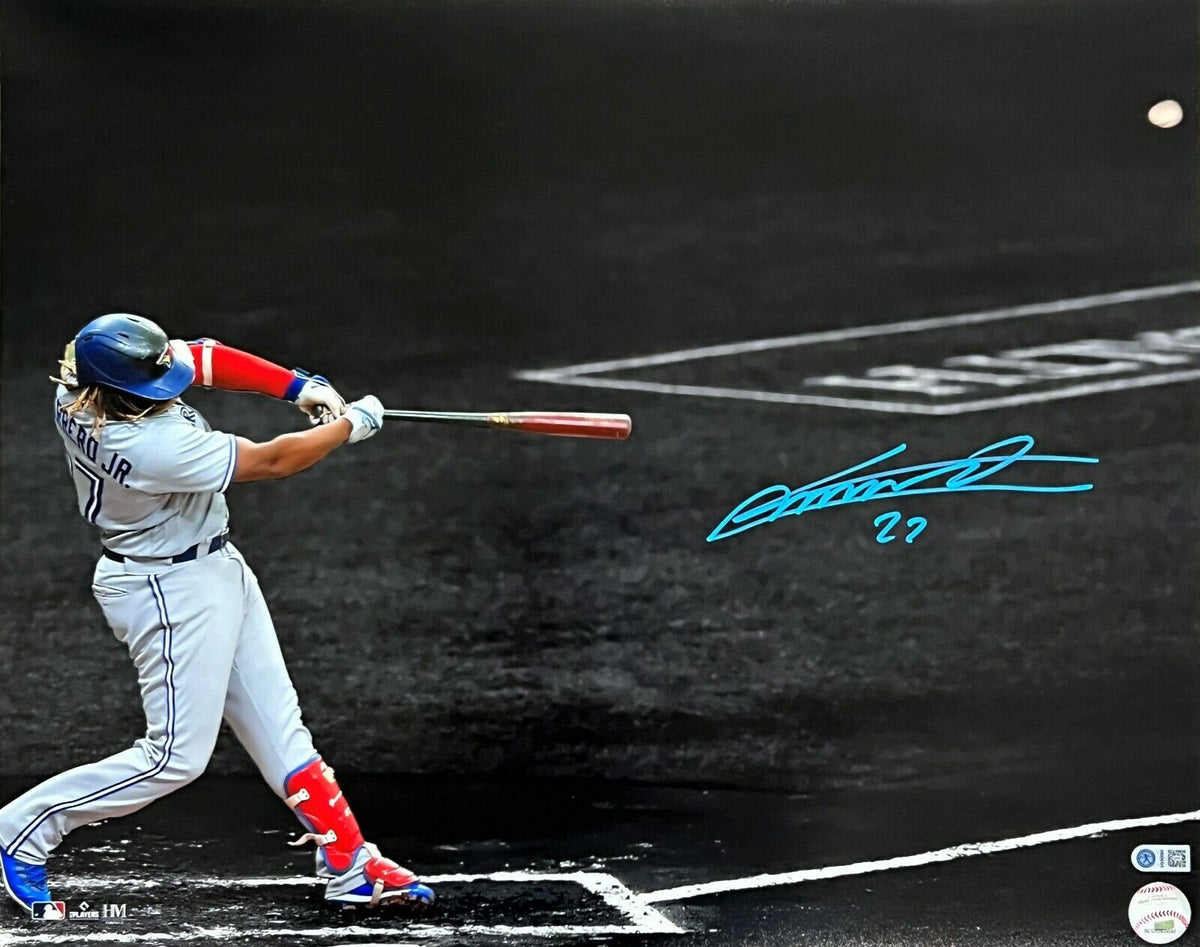 Vladimir Guerrero Jr. Signed Toronto Blue Jays 16x20 Batting Photo