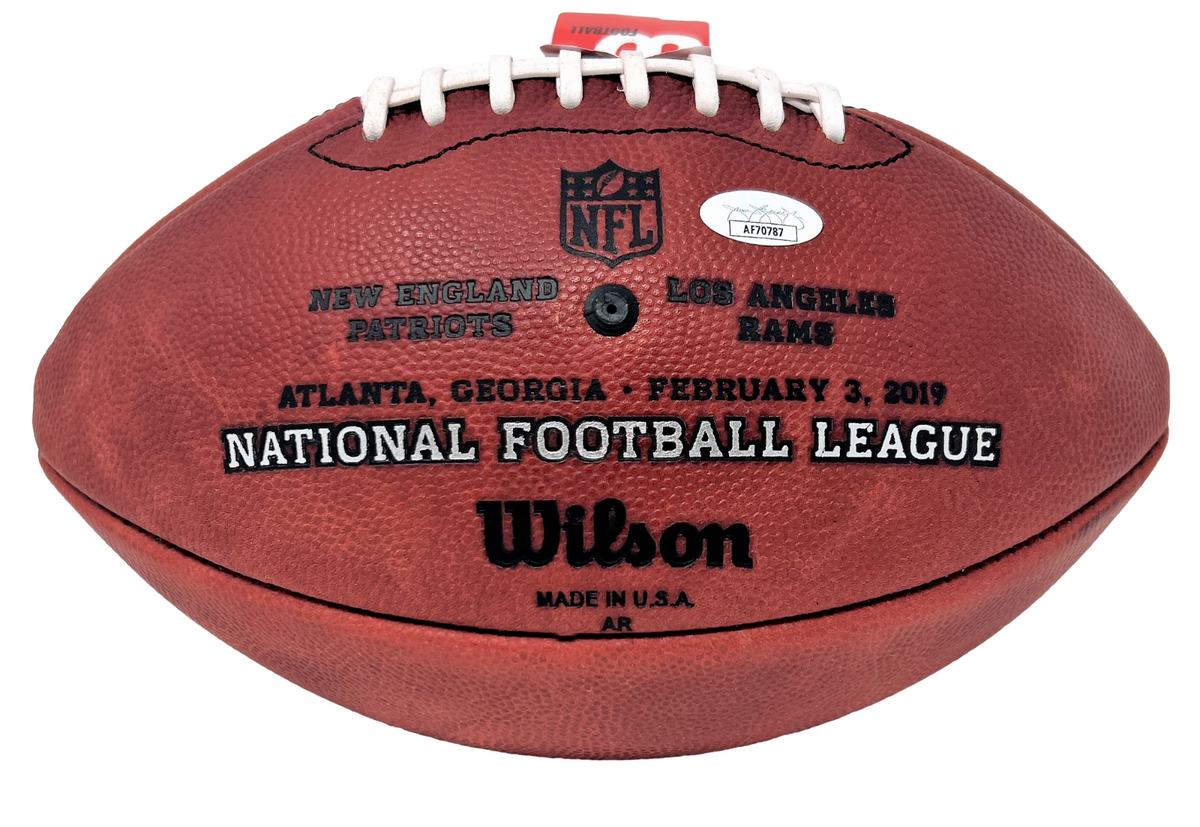 Rob Gronkowski New England Patriots Autographed Wilson Super Bowl LI Pro  Football