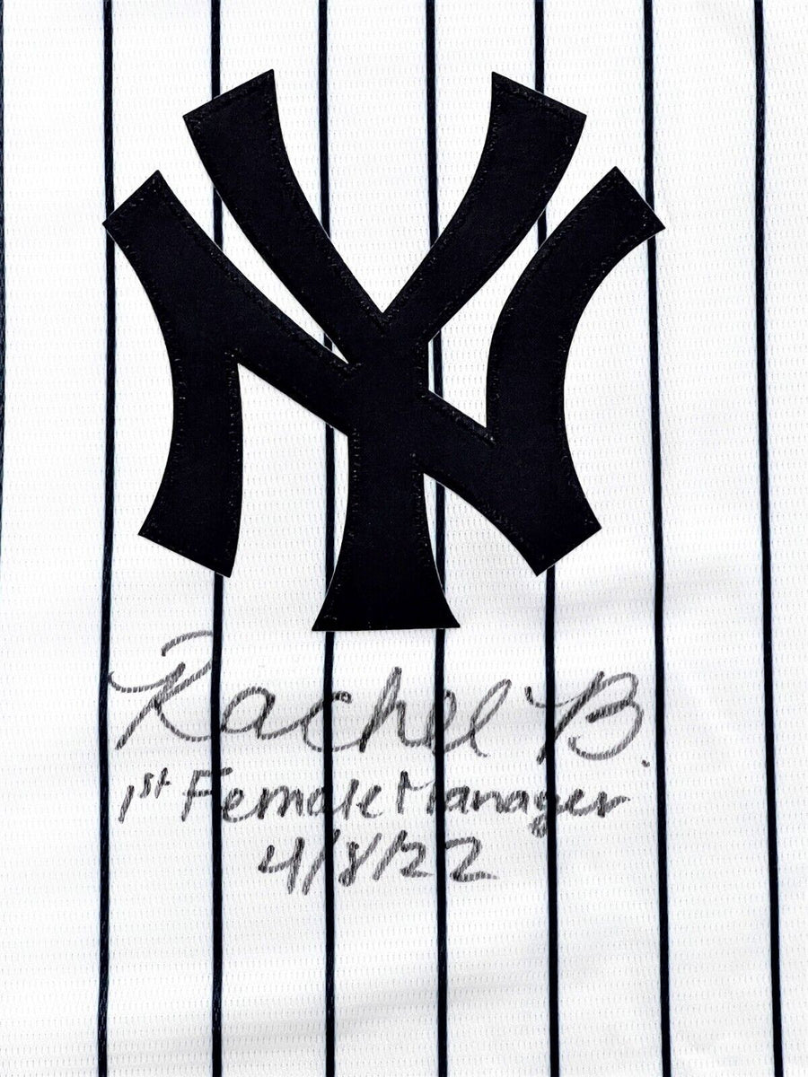 Rachel Balkovec Signed New York Yankees Jersey / 1st Female