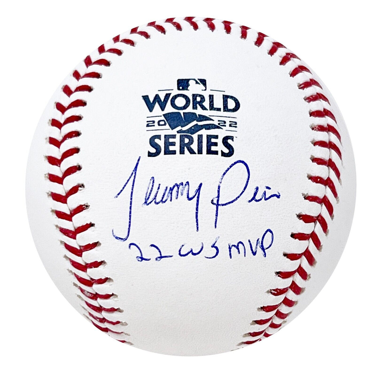 Official Jeremy Peña WS Jersey, Jeremy Peña World Series MVP