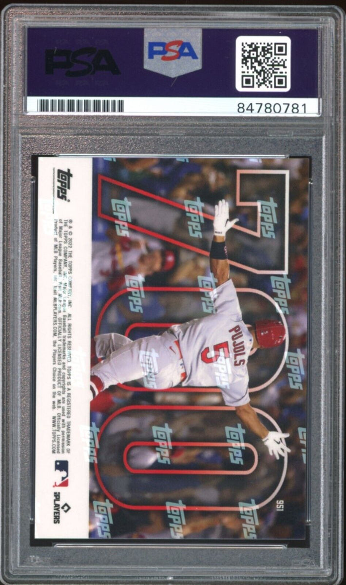 2022 Topps Now Albert Pujols #951-4th Player in MLB History to hit 700  Career HRs- St. Louis Cardinals baseball trading card- Shipped in  Protective