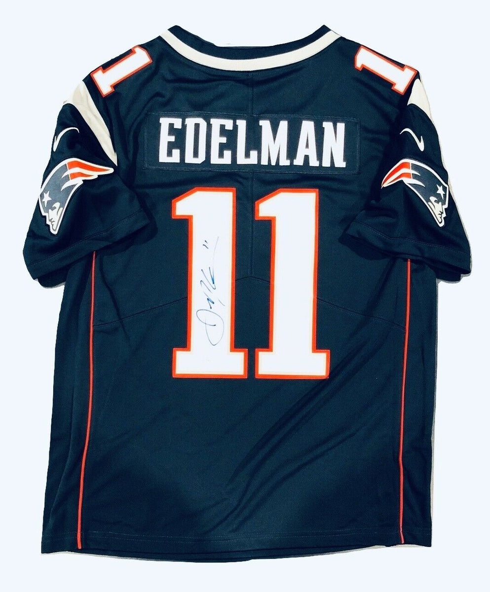 Julian Edelman New England Patriots Signed Navy Nike Limited Jersey JS –  Diamond Legends Online