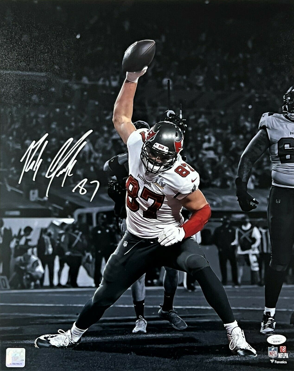 Rob Gronkowski Buc Power Tampa Bay Buccaneers Official NFL Football –  Sports Poster Warehouse