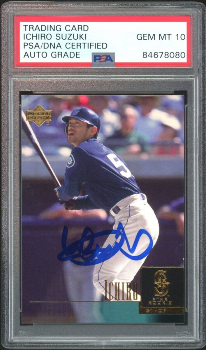 Original ichiro Suzuki Seattle Mariners Seattle Legends signature