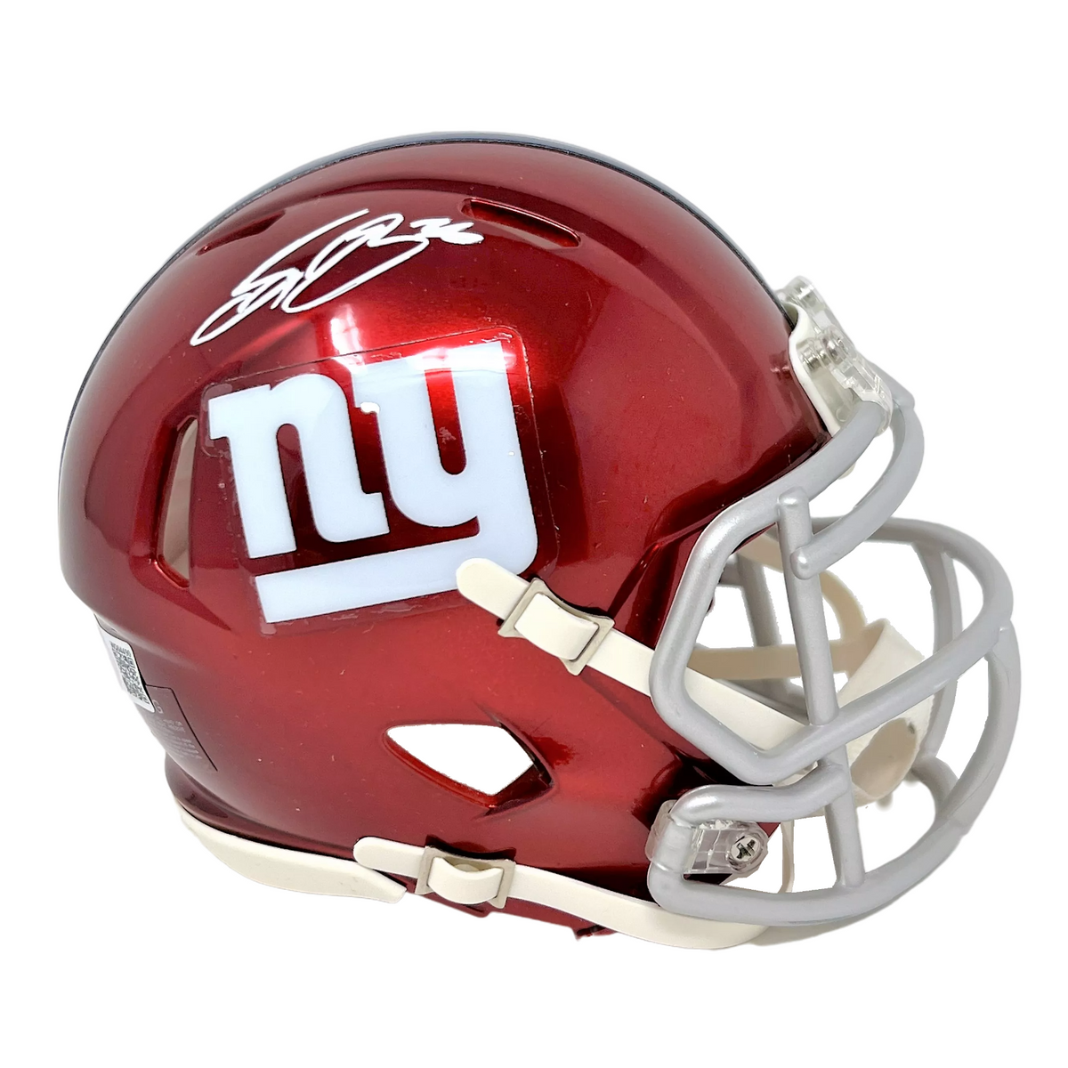 Saquon Barkley New York Giants Signed Riddell Flash Mini Helmet BAS Be –  Diamond Legends Online