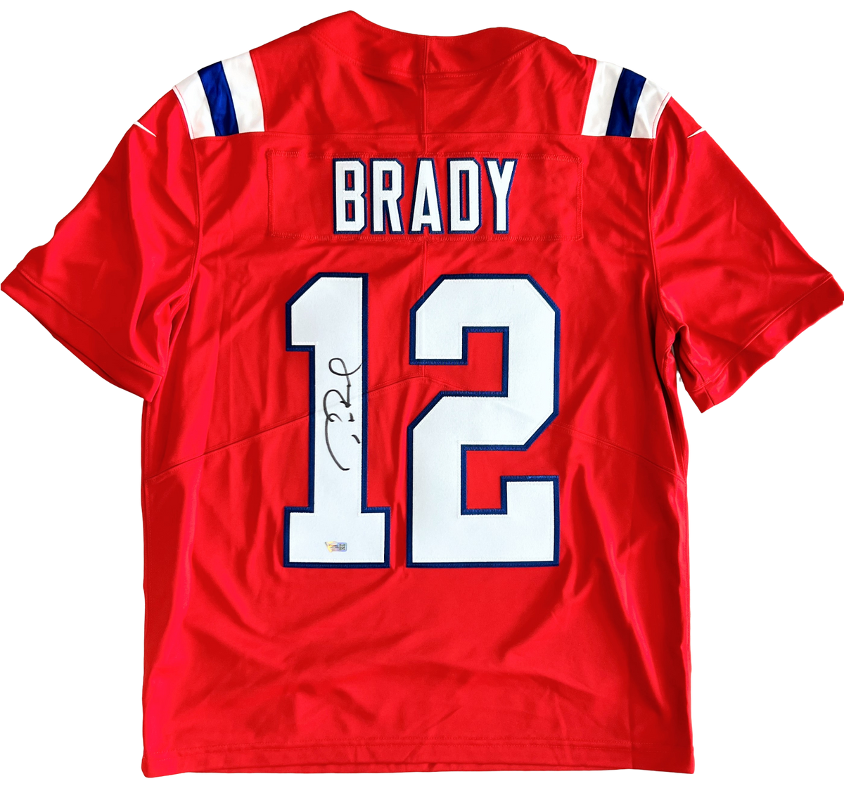 Tom brady sale red patriots jersey