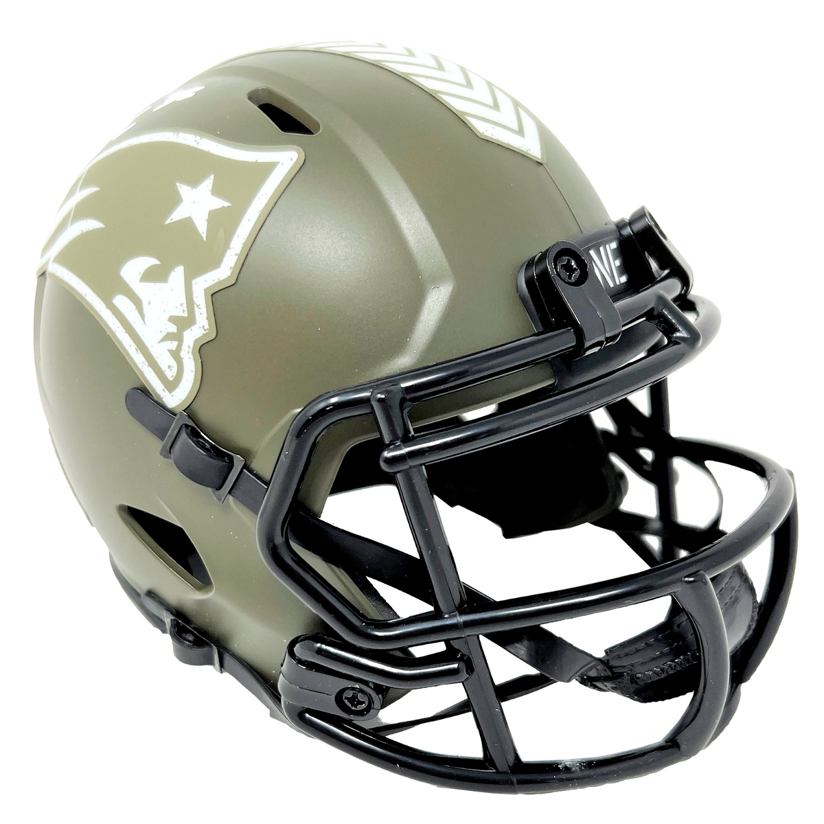 Rhamondre Stevenson Patriots Signed Riddell Salute to Service Mini Hel –  Diamond Legends Online