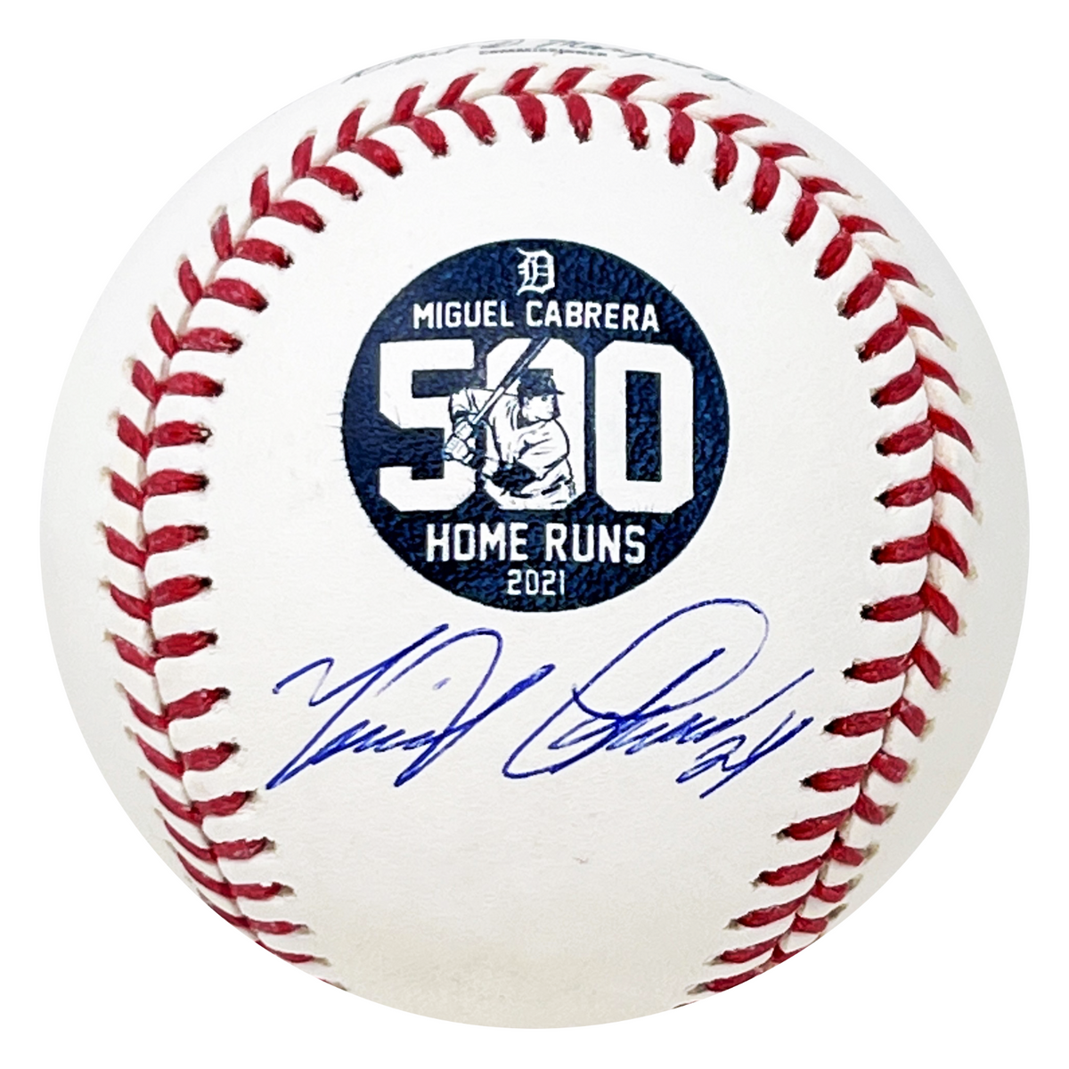 MLB Miguel Cabrera 500 Home Runs Commemorative Baseball