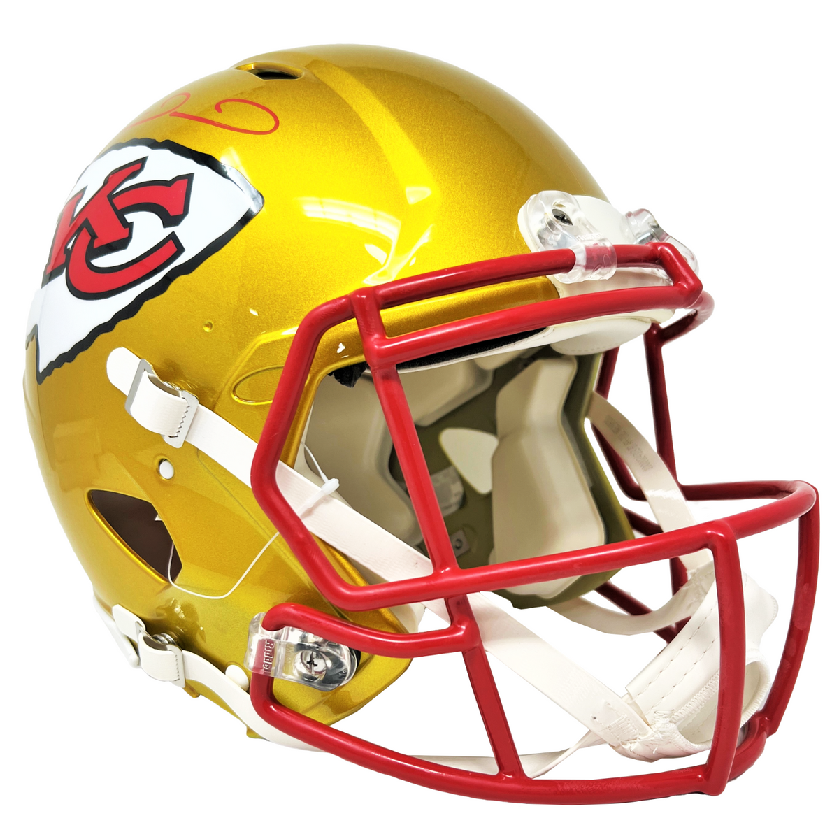 Patrick Mahomes Kansas City Chiefs Signed Riddell AMP Mini Helmet BAS –  Diamond Legends Online