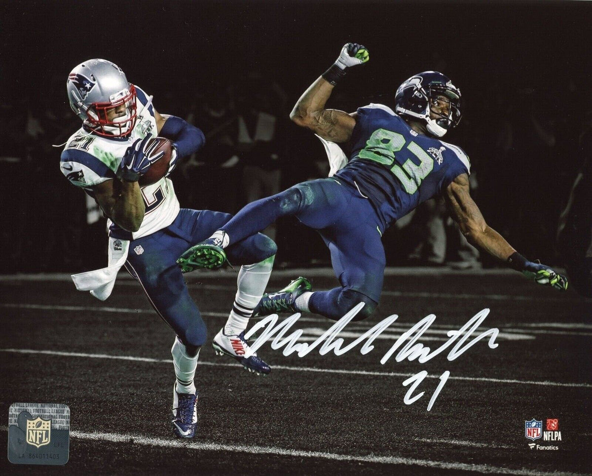 Malcolm Butler New England Patriots Signed Super Bowl XLIX Int