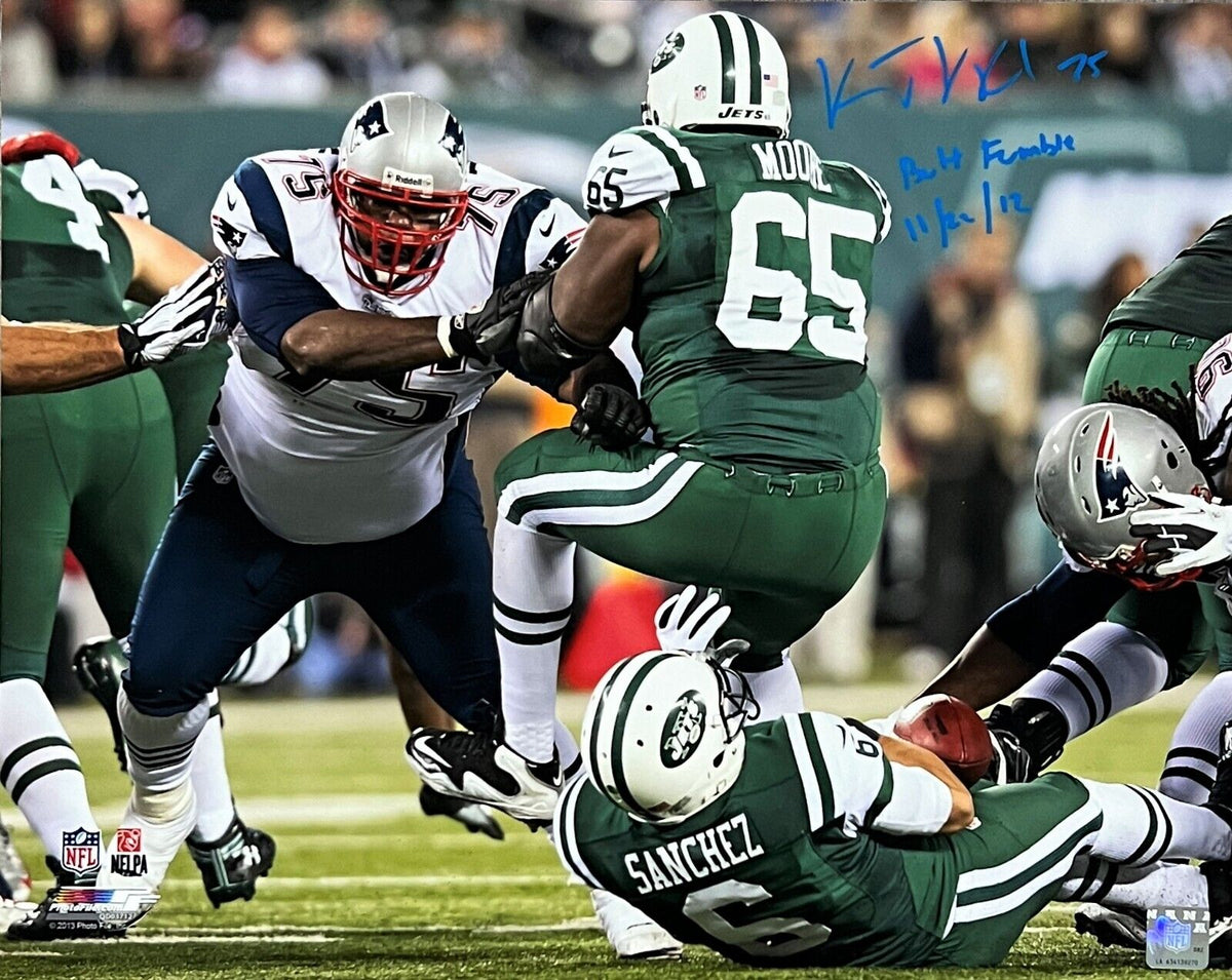 Vince Wilfork New England Patriots Signed Big Hit 8x10 Photo Patriots –  Diamond Legends Online