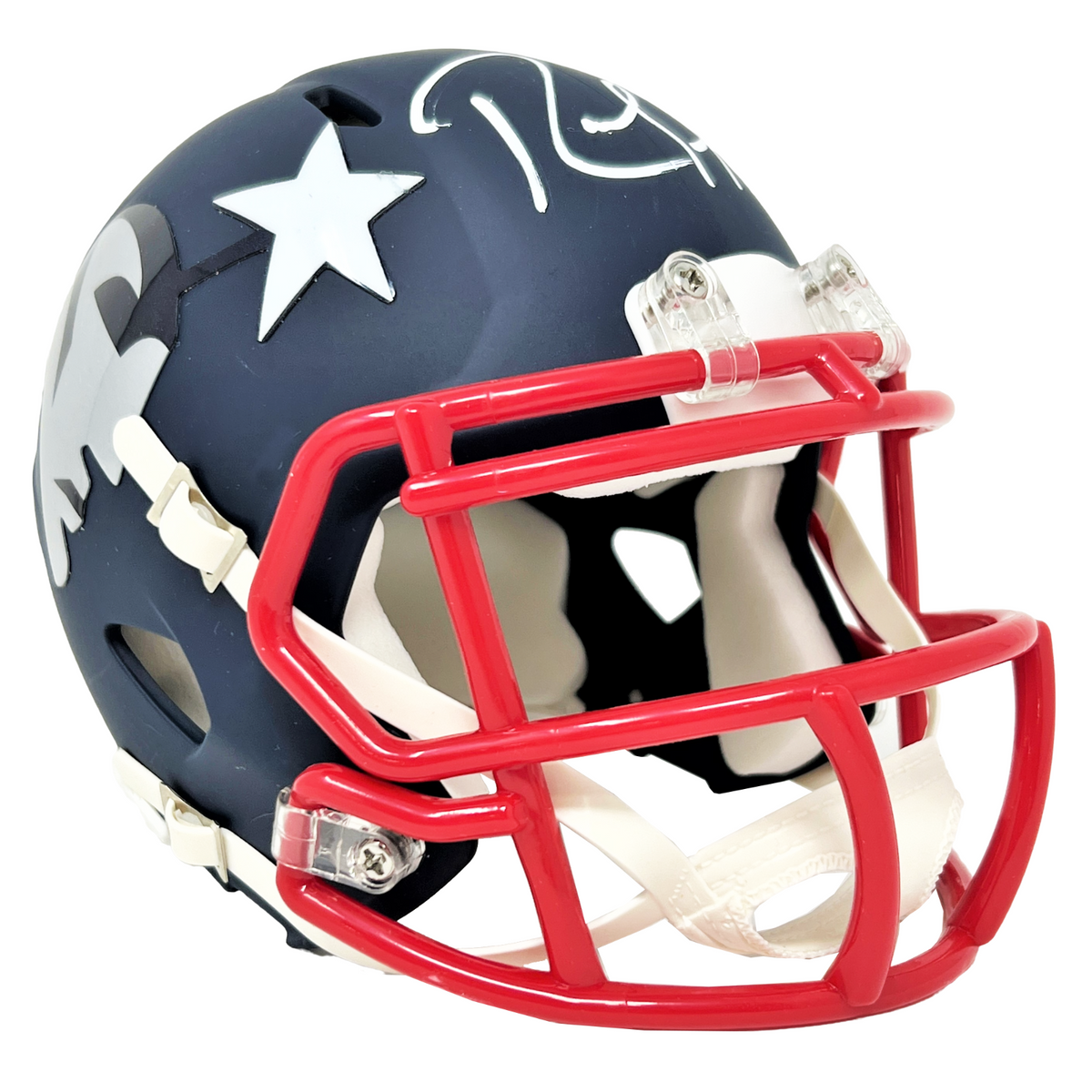 Randy Moss New England Patriots Signed Riddell Salute to Service Mini –  Diamond Legends Online