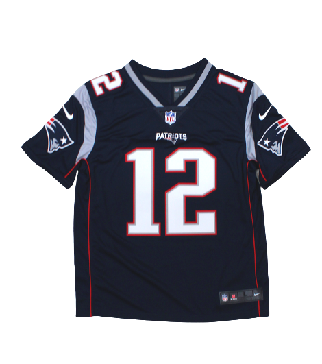 Tom Brady New England Patriots Signed Nike Navy Limited Jersey Fanatics