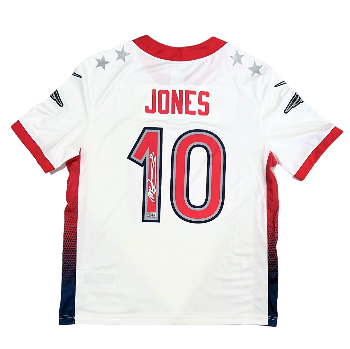 Mac Jones New England Patriots Autographed Navy Blue Nike Game Jersey -  Dynasty Sports & Framing
