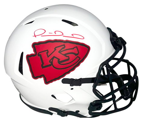 Patrick Mahomes Kansas City Chiefs Signed Lunar Speed Authentic Helmet BAS