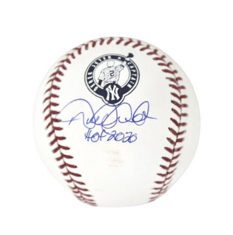 Derek Jeter New York Yankees Signed OMLB Captain Baseball HOF 2020 Insc MLB