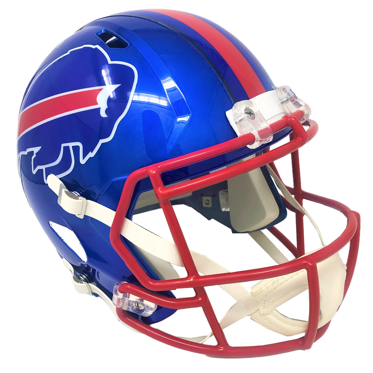 Josh Allen Autographed Buffalo Bills Helmet +++ Flash Blue - The Autograph  Source