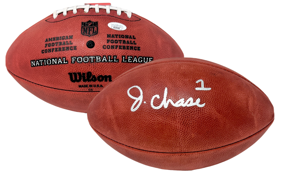 Ja'Marr Chase Cincinnati Bengals Signed Authentic Duke NFL