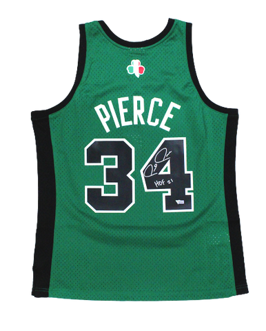 Paul Pierce Boston Celtics HOF Signed Mitchell & Ness Swingman Jersey FANATICS