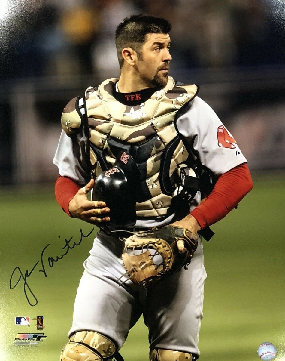 Jason Varitek Boston Red Sox Signed/Autographed 8x10 Photo PSA/DNA 164295