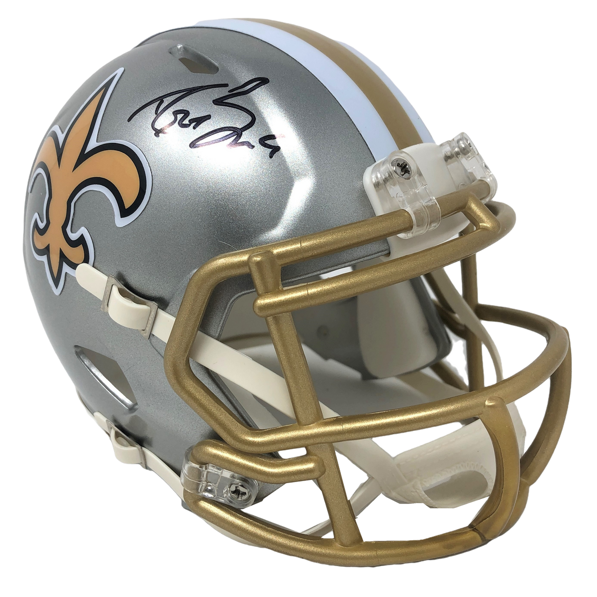 Drew Brees New Orleans Saints Signed Riddell Flash Mini Helmet BAS Wit –  Diamond Legends Online