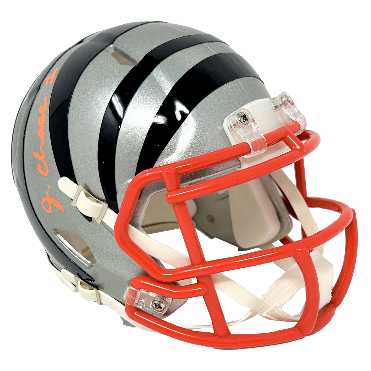 Ja'Marr Chase Cincinnati Bengals Signed Riddell Lunar Mini Helmet BAS –  Diamond Legends Online