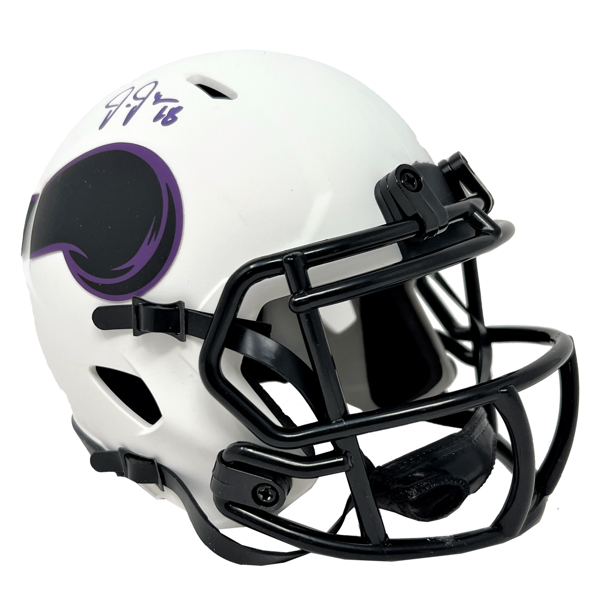 UNSIGNED Minnesota Vikings Lunar Mini Helmet