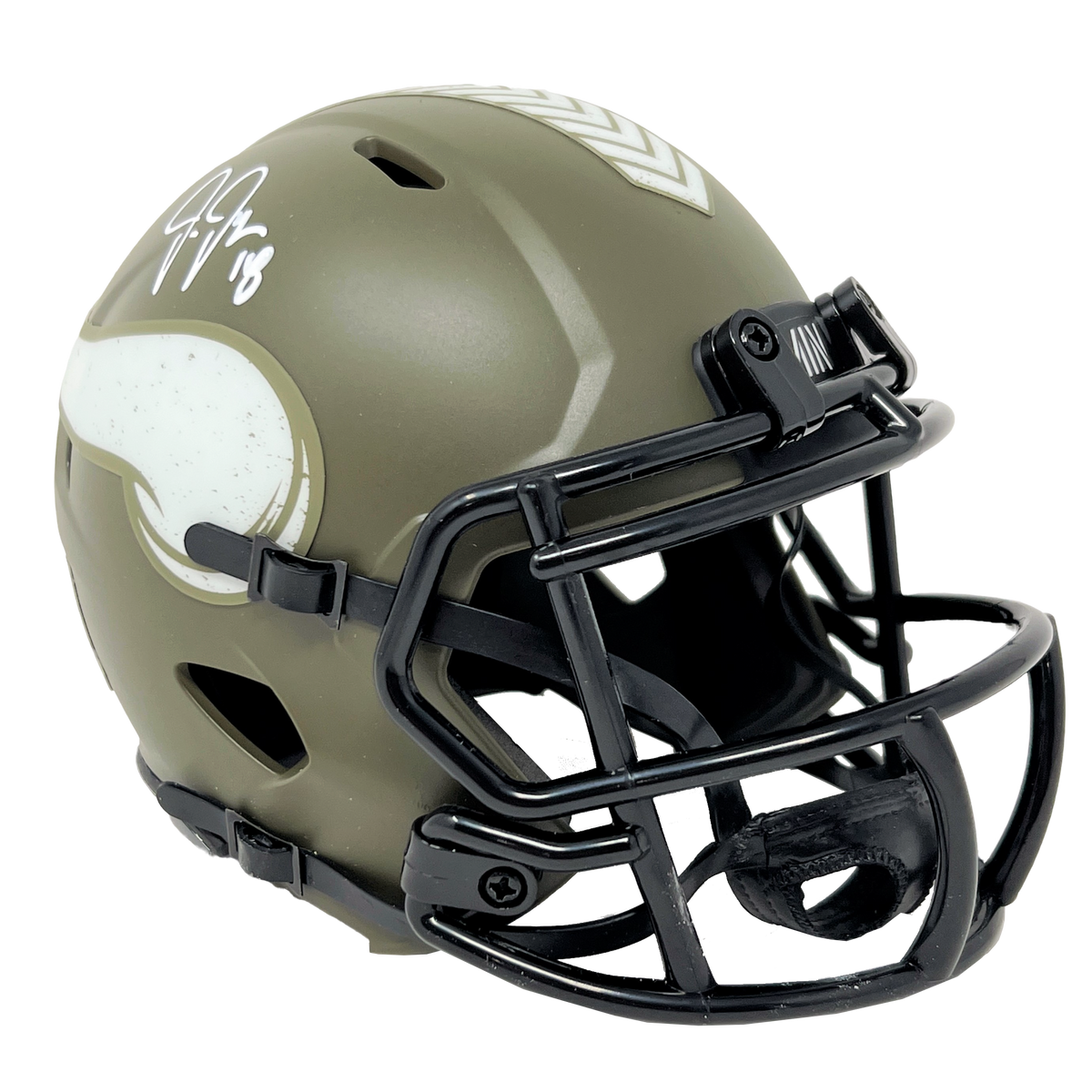 Minnesota Vikings Riddell Salute To Service Mini Helmet - Detroit City  Sports