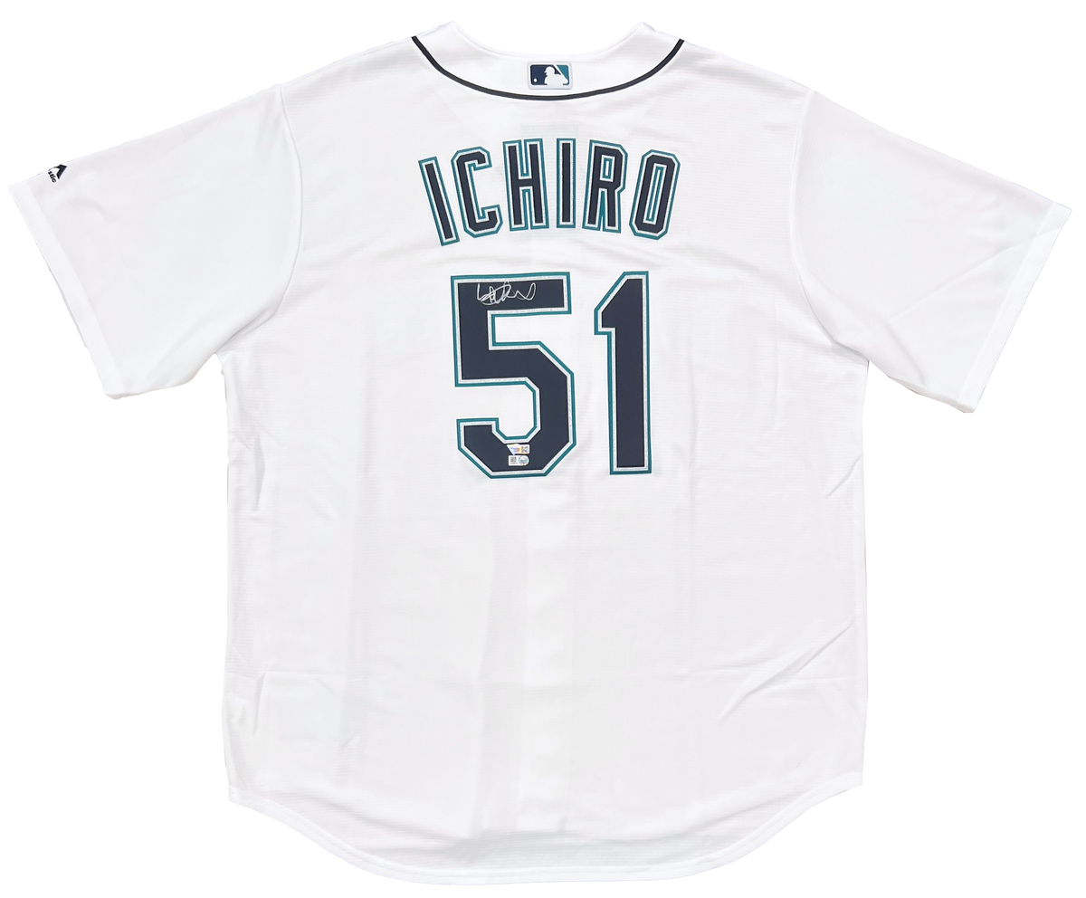 Ichiro Suzuki Autographed and Framed Seattle Mariners Jersey