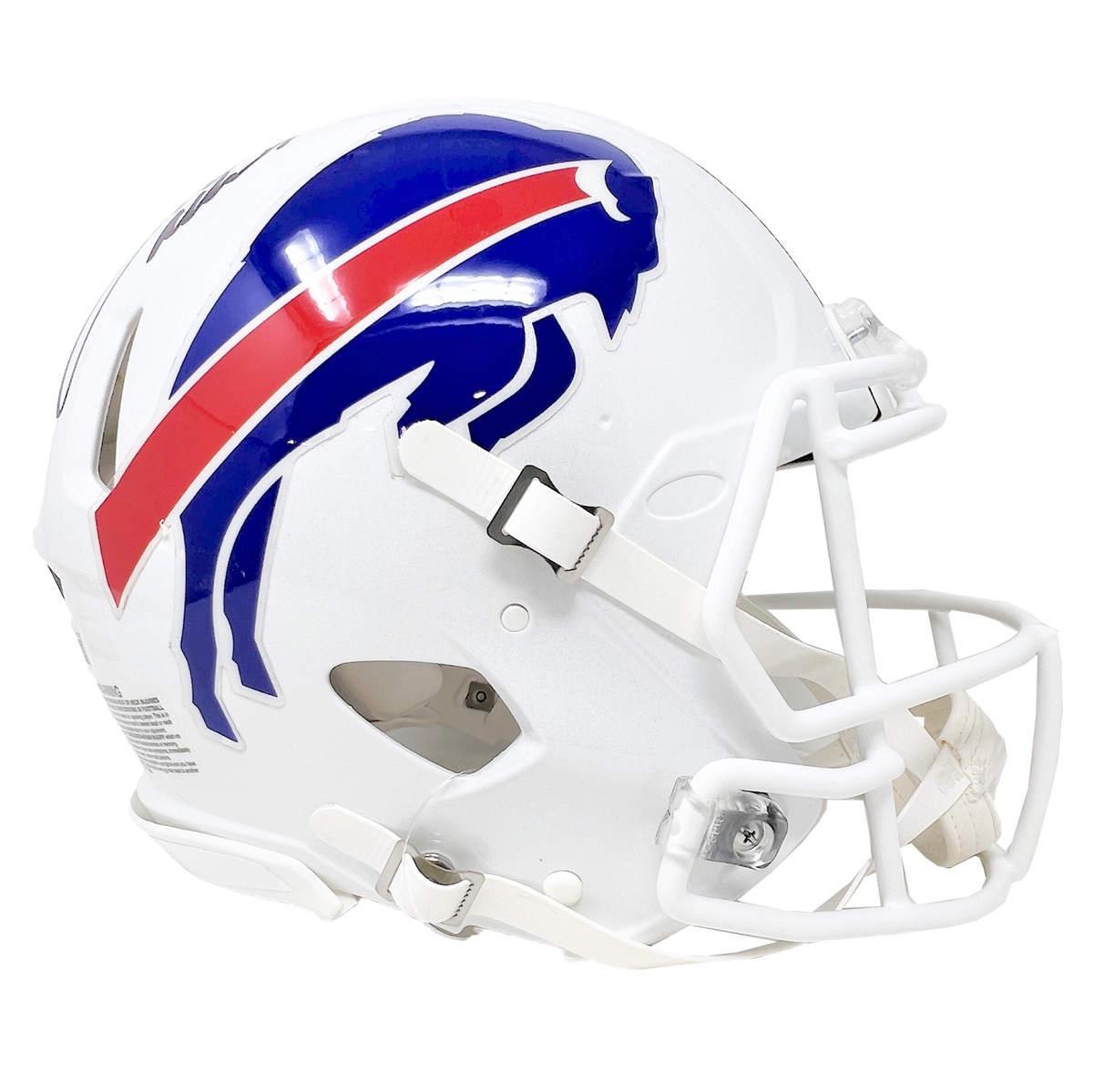 JOSH ALLEN Autographed Buffalo Bills Throwback Authentic Speed Helmet  BECKETT - Game Day Legends