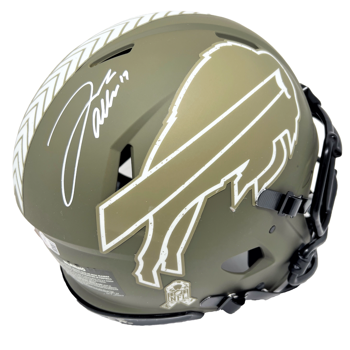 Josh Allen Buffalo Bills Signed Riddell Salute to Service Authentic He –  Diamond Legends Online