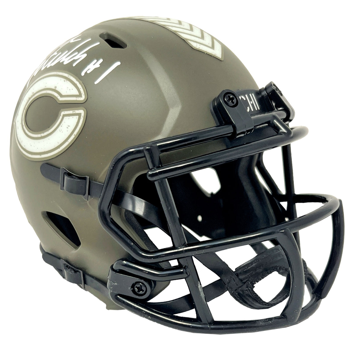 Justin Fields Chicago Bears Signed Riddell Eclipse Mini Helmet BAS Bec –  Diamond Legends Online