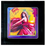Taylor Swift and Artist Peter Max Signed Limited Edition Lithograph Framed