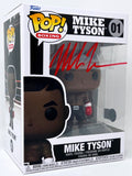 Mike Tyson Signed Funko Pop! Figure #01 Red Ink BAS Beckett