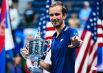 Daniil Medvedev Signed 2021 U.S. Open Champion 12x18 Photo JSA
