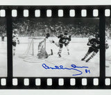 Bobby Orr Boston Bruins Signed Flying Goal Filmstrip Panoramic Photo GREAT NORTH