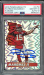 2019 Panini Absolute KABOOM! #KPM Patrick Mahomes PSA 10/10 Auto GEM MINT Pop 1