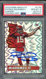 2019 Panini Absolute KABOOM! #KPM Patrick Mahomes PSA 10/10 Auto GEM MINT Pop 1