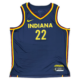 Caitlin Clark Indiana Fever Signed WNBA Nike Authentic Navy Jersey Panini COA2