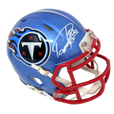 Derrick Henry Tennessee Titans Signed Flash Speed Mini Helmet BAS Beckett