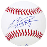 Rafael Devers Boston Red Sox Signed Carita Inscribed Official MLB Baseball JSA