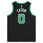 Jayson Tatum Celtics Signed Black Jordan Statement Swingman Jersey FANATICS