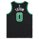 Jayson Tatum Celtics Signed Black Jordan Statement Swingman Jersey FANATICS